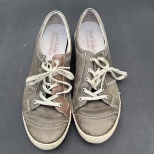 Josef Seibel Caspian Gray Low Top Comfort Shoes Women's EU 41 US 10.5 SEE NOTES
